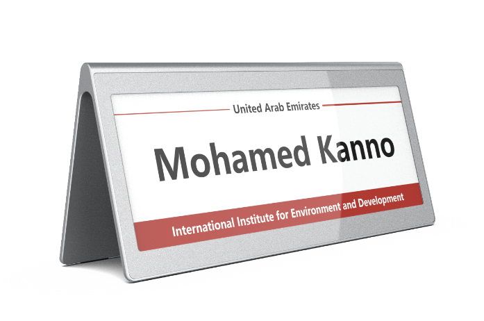 京东方BOE电子智能桌牌名片10.85 A型桌牌 电子门牌双面墨水屏APP控制电子桌牌